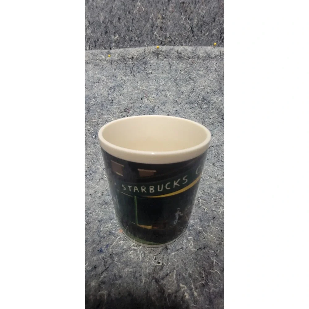 Starbucks 1999 Nighthawks Night Café Diner Scene Chaleur Ceramic Coffee Cup‎ Mug